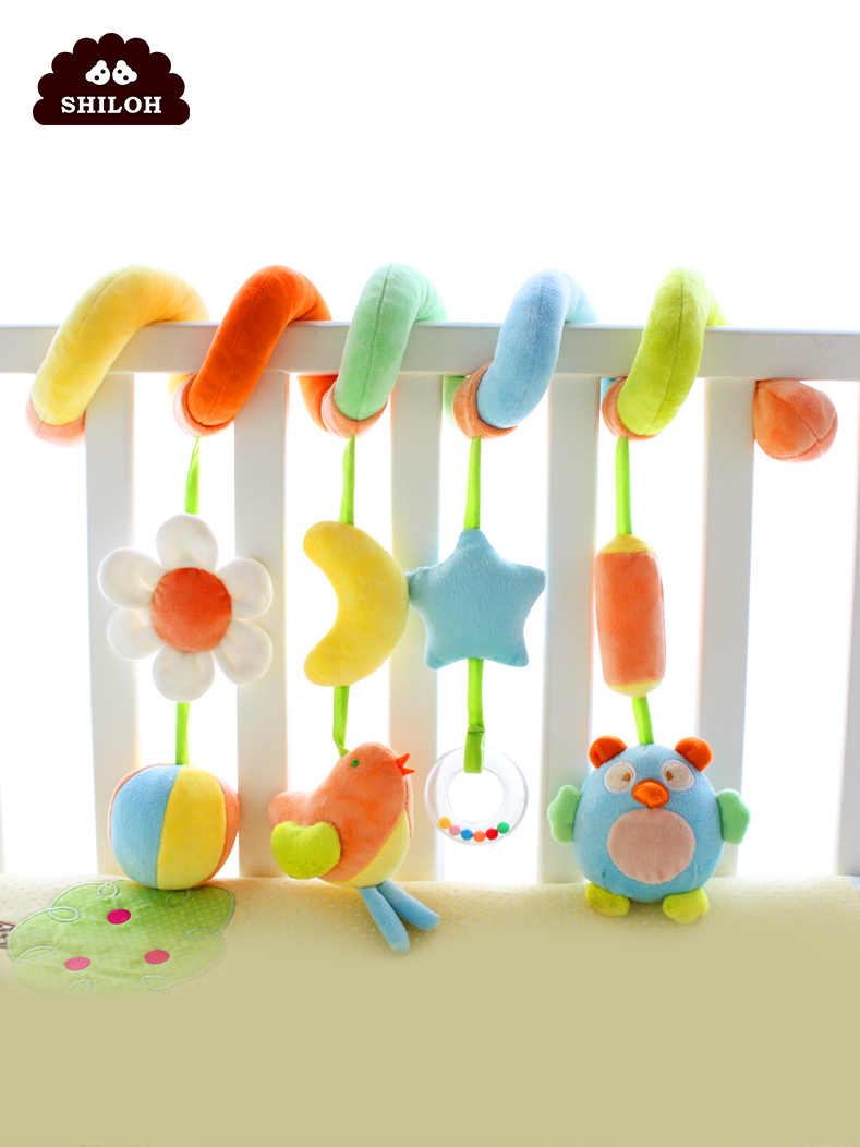 SHILOH baby multi-function bed around the newborn male and female baby bed trailer hanging plush soothing rattling toy
