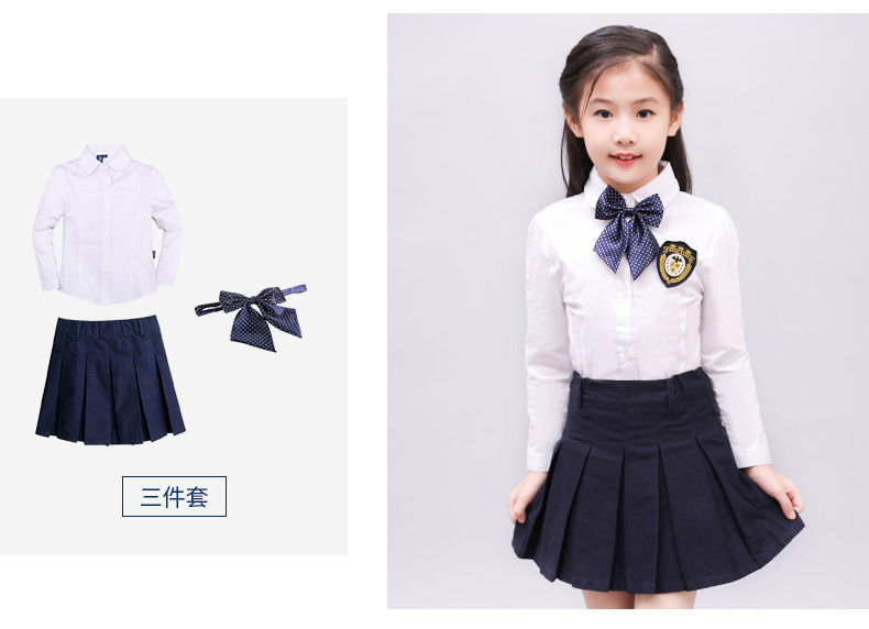 小学生の制服スーツ中学生のクラス服児童合唱が卒業シーズンの白いシャツ黒ズボンを披露,タオバオ代行-チャイナトレーディング