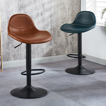 Light luxury bar chair lifting and rotating simple backrest high stool bar chair front desk high chair bar stool bar chair home