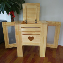 Kindergarten cup holder tea cup cabinet Cup Cup cabinet solid wood water bucket cabinet heat preservation bucket drinking water Cabinet children cup holder