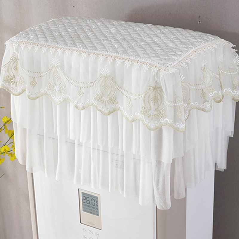 Universal square air conditioning hood cabinet vertical air conditioning hood cabinet air conditioning cover dust cover Sub-cloth art boot up without taking-Taobao