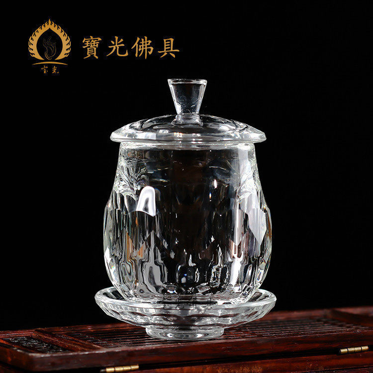Round Pass Buddha for the Buddha Crystal Holy Water Cup Noodle Front for cup Grand Sadness Water Cup Water purification Cup Guncup for a fitting