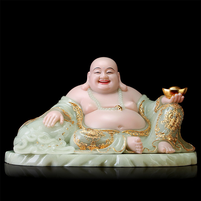 Han Baiyu Miller Buddha Swing Big Belly Laughing Buddha Living Room for Miller Buddha Statue Opening Gift