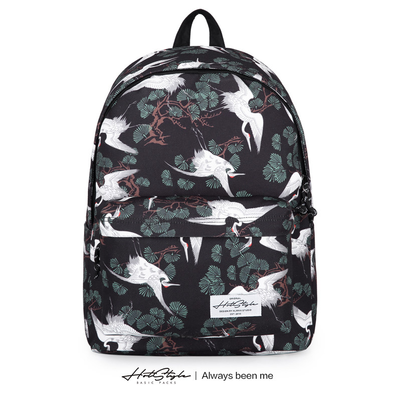 HOTSTYLE backpack Men's fashion ins Xianhe advanced sense school bag Female college student computer bag High school student backpack