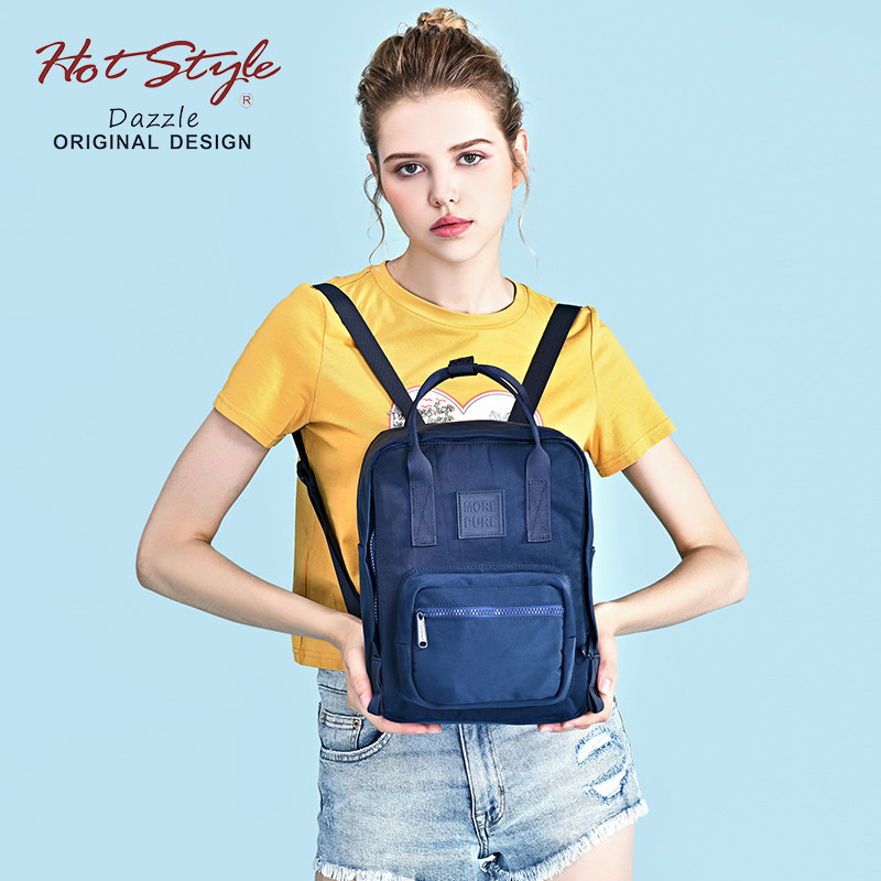 Hotstyle Day Department Double Shoulder Bag Girl Han Version Girl Hearts Donuts Small Backpack College Students School Bags Ins 100 lap-Taobao