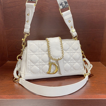 Hong Kong New Tide High Sensation Pet Backpack Single Shoulder Inclined Satchel handbag Bag Rhombus commute to work bag Bag Big Bag