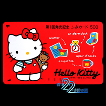 1 Japanese 1990s Hello Kitty phone card *Invalid after expiration only for collection