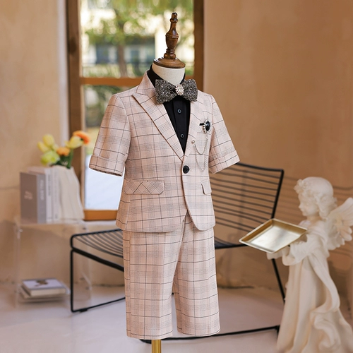 Детский классический костюм для мальчиков, платье, наряд для музыкальных выступлений, для подиума