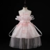 Cô gái ăn mặc công chúa sinh nhật pettiskirt trẻ em màu hồng catwalk trang phục hoa cô gái ăn mặc nhỏ chủ trang phục - Váy trẻ em đầm trẻ em cao cấp Váy trẻ em