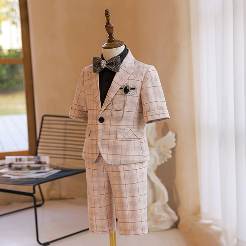 Детский классический костюм для мальчиков, платье, наряд для музыкальных выступлений, для подиума