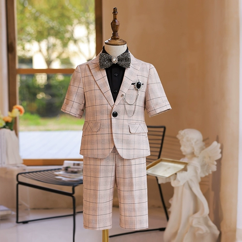 Детский классический костюм для мальчиков, платье, наряд для музыкальных выступлений, для подиума