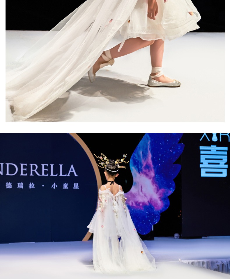 Trẻ em ăn mặc công chúa cô gái ăn mặc buổi tối trang phục piano mô hình sàn catwalk buổi tối váy sinh nhật pettiskirt váy cho bé gái 10 tuổi
