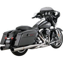 09-15 years gliding Road King modified white full exhaust American VANCEHINES VH exhaust 2-2