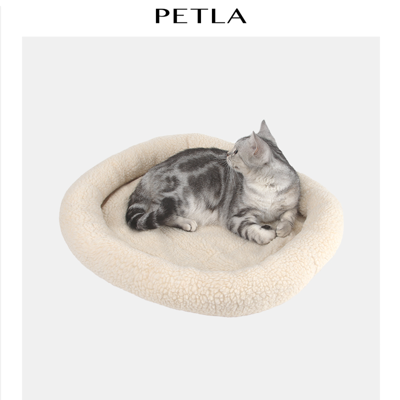 Pyla cashmere cotton rice white cat mat cat bed four seasons universal dog kennel winter warm cat nest sleeping mat cage