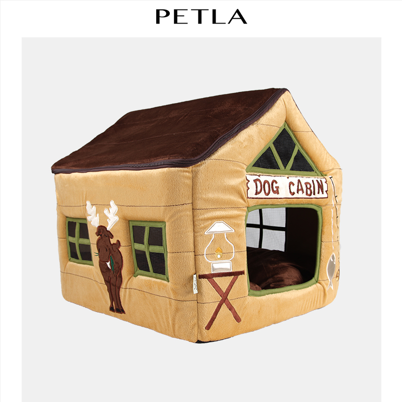 PETLA Para Elk Coffee Pet House Cats and Dogs Four Seasons Universal Removable