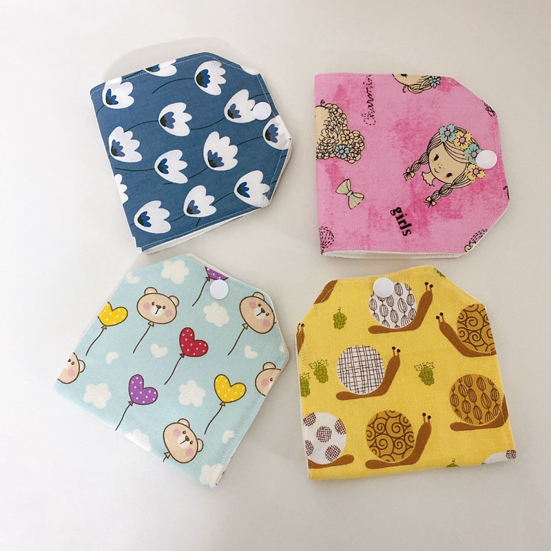 Mask bag storage box temporary storage clip portable sleeve clip children adult students household mouth and nose mask artifact cloth bag