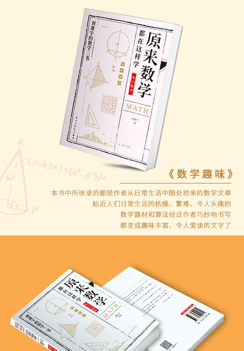 《原来数学可以这样学》 3册套装 适合中小学生 图6