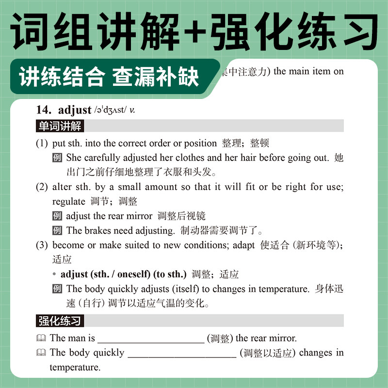 📚解锁英语新技能！《英语动词词组大全》带你飞速掌握短语动词🚀-英语语法-淘宝好物网