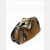 Матовая кожаная подушка, сумка на одно плечо, сумка подмышку