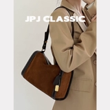 Матовая кожаная подушка, сумка на одно плечо, сумка подмышку