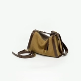 Матовая кожаная подушка, сумка на одно плечо, сумка подмышку