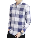 Осенняя рубашка для отдыха для школьников, подходит для подростков, в корейском стиле