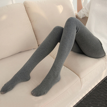 Plus velvet leggings autumn and winter 2020 new womens trousers Korean version outside wear warm foot pants pantyhose