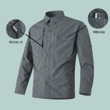 Демисезонный лонгслив, рубашка, быстросохнущая куртка, дышащий пиджак классического кроя для отдыха для работы, делается под заказ