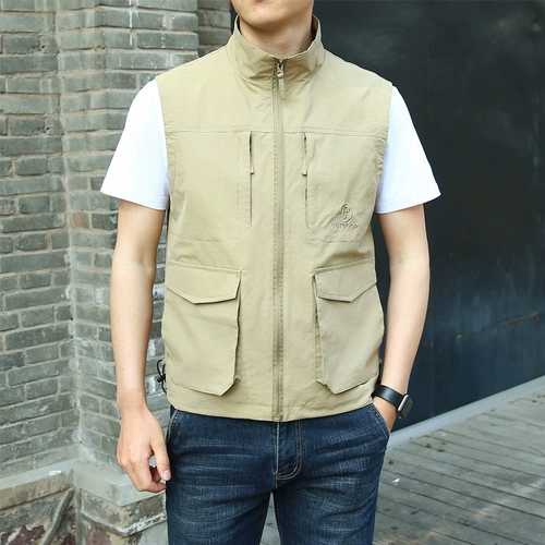 Летний дорожный жилет для отдыха для работы, делается под заказ