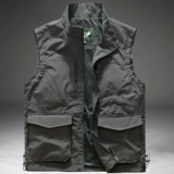 Летний мужской дорожный тонкий жилет для отдыха