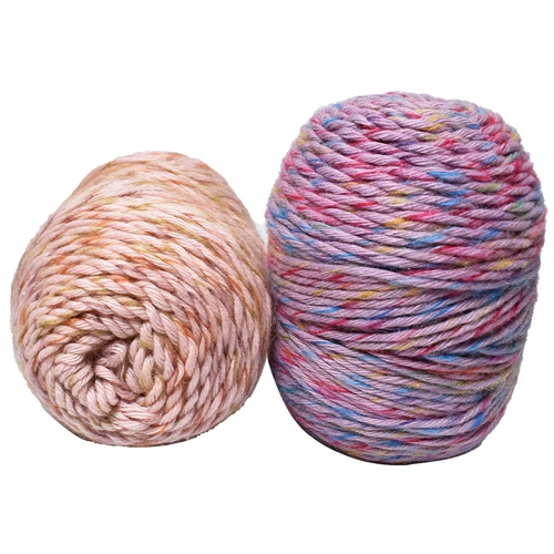 雅彩 Плетеный красочный шарф ручной работы, клубок пряжи для влюбленных, набор материалов, DIY