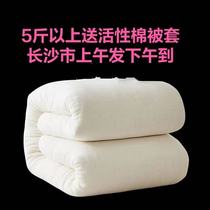 Xinjiang cotton quilt cotton quilt core quilt winter quilt spring and autumn thickened warm single double cushion student dormitory