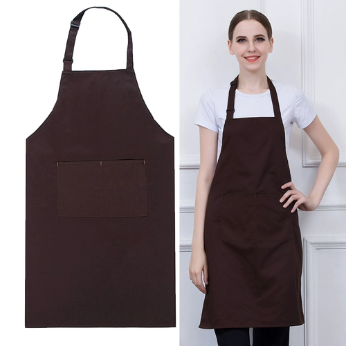 Цветной длинный фартук, чай с молоком, делается под заказ