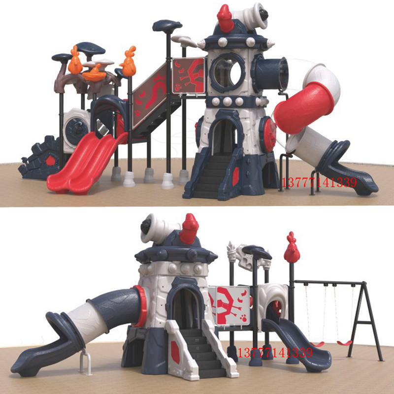 Kindergarten Large Outdoor Doctor Slide Combined Children's Community Amusement Equipment Outdoor Plastic Toys