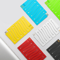 CONNEX iPhonXs 11ProMax creative card charging line applies Apple phone Android data line