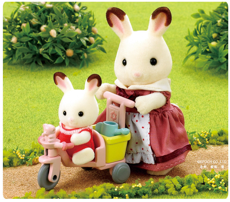 Детский игровой набор sylvanian families森贝儿家族宝宝出游套5040女孩扮家家酒玩具