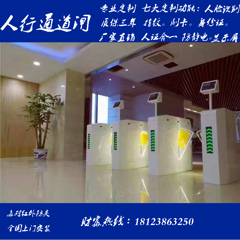 White Baking Varnish Fitness Room Face Recognition Pass Fence Machine Dust Free Room ESD de-electrostatic brake office Luxury Pendulum