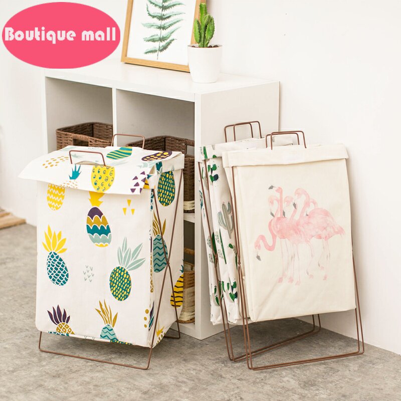 Laundry basket toy storage basket folding bucket