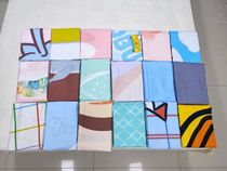 Brand 40 cotton twill reactive printing bed sheets double single 1 2 1 5 bed 1 8 bed net red style skin-friendly