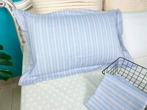 100% pure cotton 60 counts brushed autumn and winter single household pillowcases a pair of student dormitory cotton pillowcases 2pcs