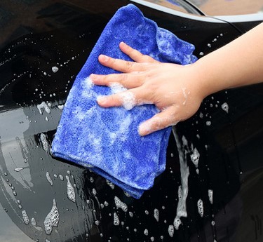 30*70 Microfiber Car Towel Car Wash Towel Absorbent Towel Nano Dry Hair Towel Car Supplies