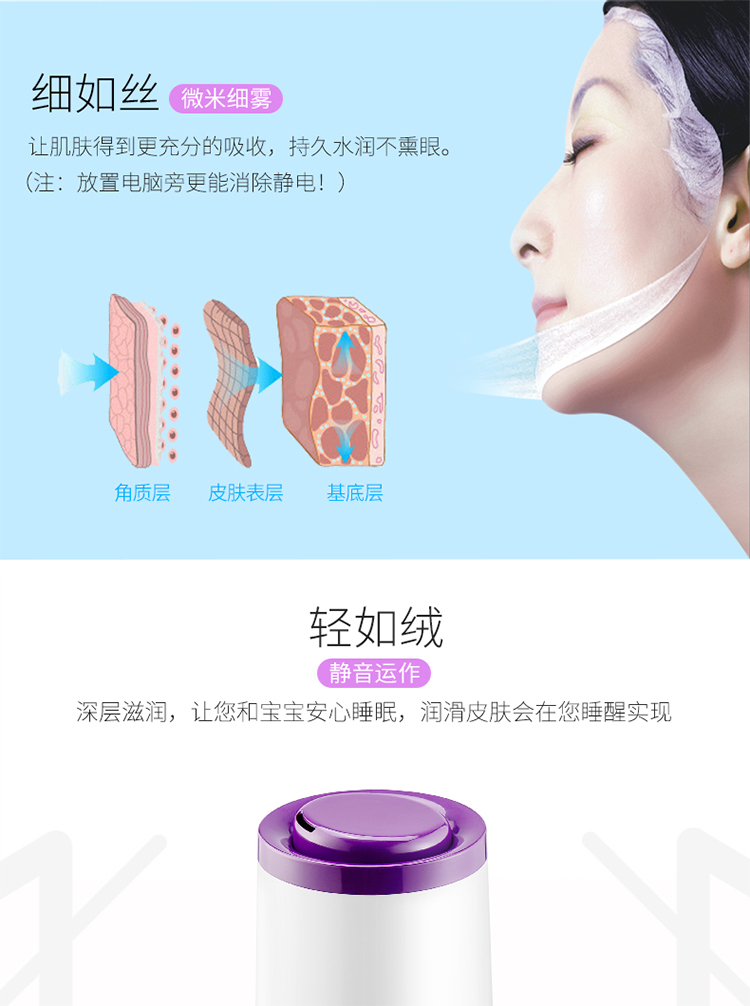 máy tạo độ ẩm và tinh dầu Meirunchen độ ẩm hộ gia đình câm công suất lớn độ ẩm văn phòng không khí phụ nữ mang thai phòng điều hòa không khí phòng máy hương liệu - Máy giữ ẩm máy phun sương loại nào tốt