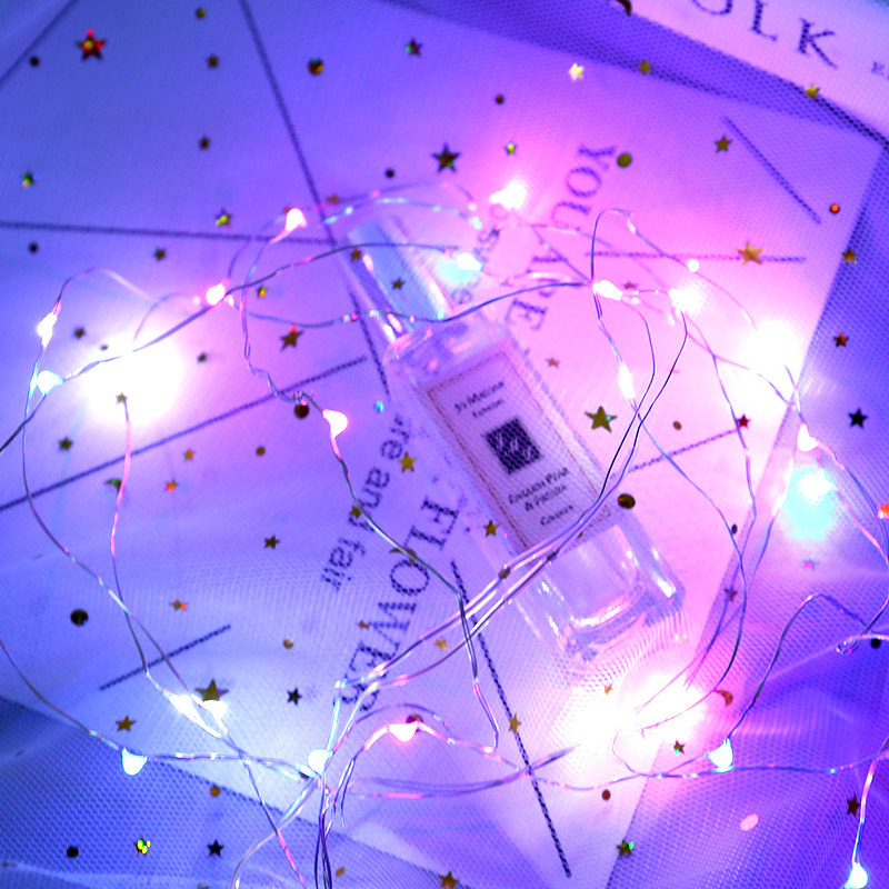 With light gift box ins sky star light LED net red light string small color light Luminous gift packaging box decorative light