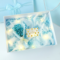 Gift box empty box birthday pink hipster large children girlfriend girlfriend gift box with hand gift box