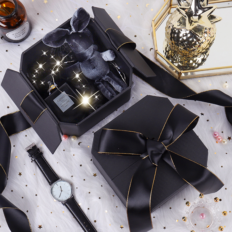 Gift Box Empty Box Ins Nets Red Companion Gift Box Upscale Minima Birthday Lipstick Birthday Lipbox Boys' Gift Boxes