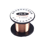 Техническое обслуживание летающая линия лаки кабельная изоляция кабель кабель кабель медная линия очень тонкий серебряный шелк 0,1 мм подключающе