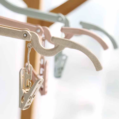 Портативная сушилка, складная пластиковая вешалка для путешествий