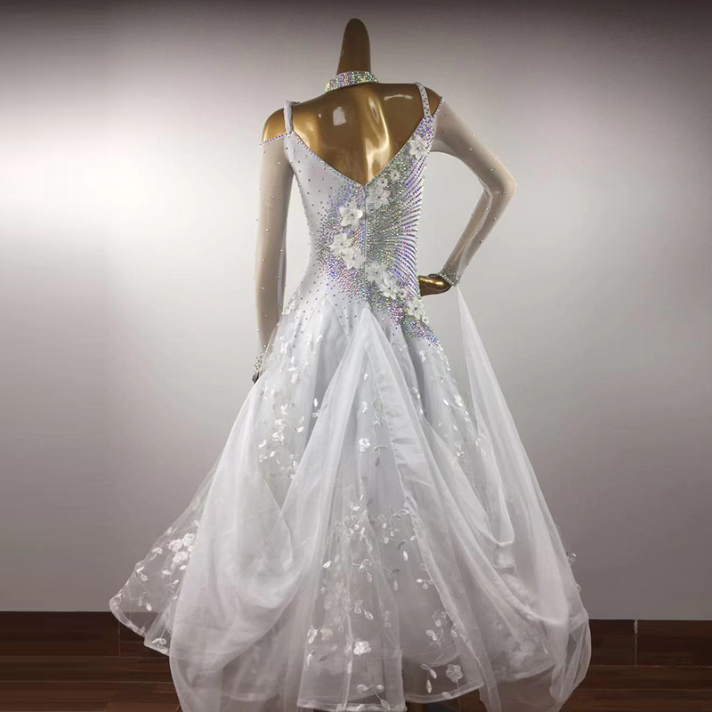 National Standard Dance Female Game Waltz Show Modern Dance Show Betting Swing Square Dance Dress