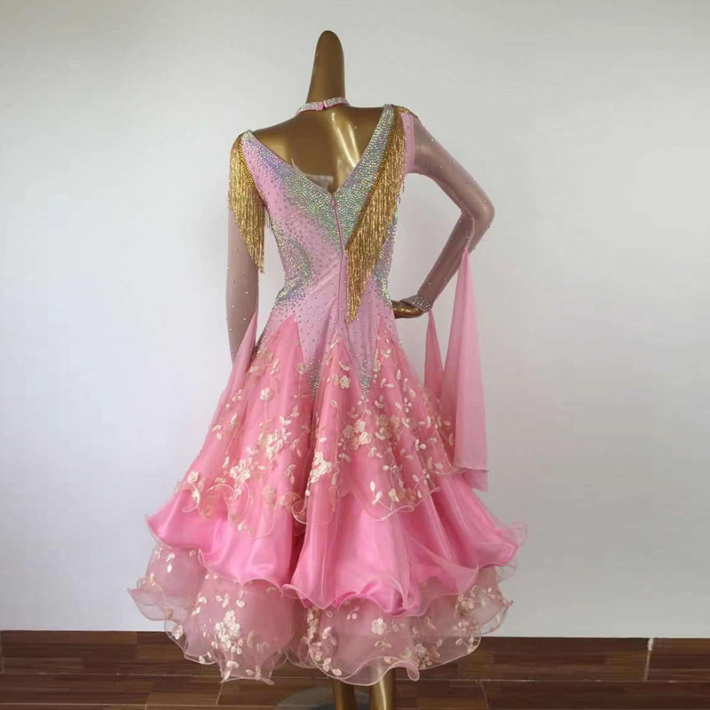 Waltz acting out of suit national standard dance competition dress Tango dance performance social dance big swing with dress square dance dress