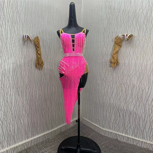 Костюм, ожерелье для танцевального шоу, цепочка, браслет, эффект подтяжки